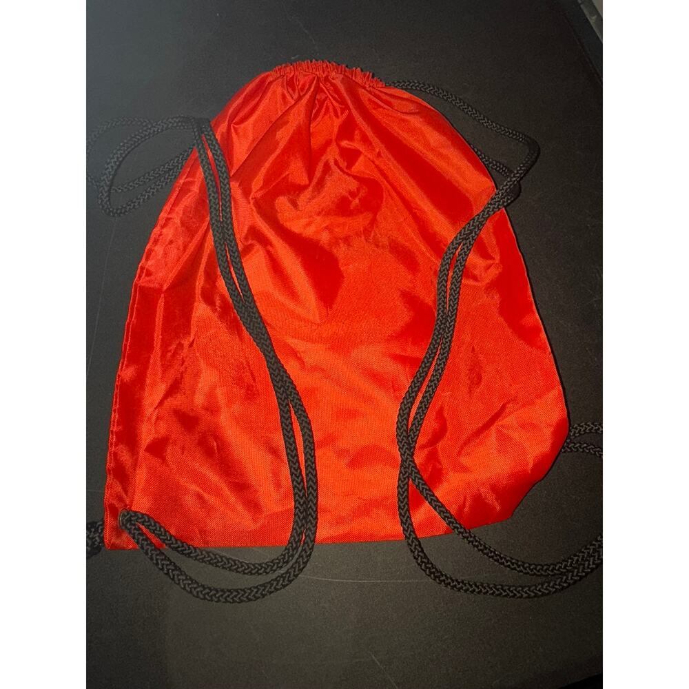 2022 SDCC PAC-MAN WORLD RE-PAC Red Drawstring Backpack Promo RARE! - Picture 3 of 4